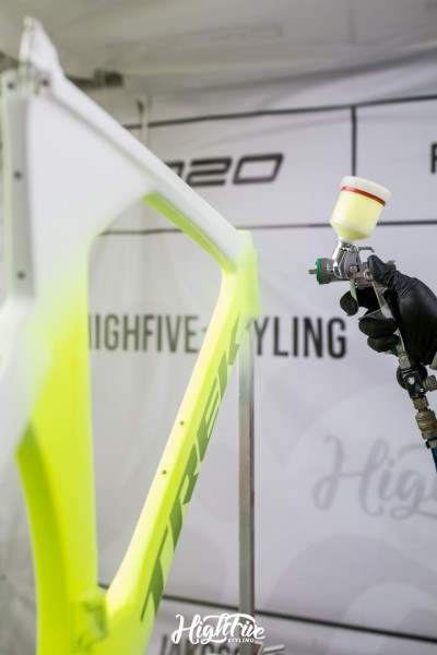 Lakierowanie ramy rowerowej