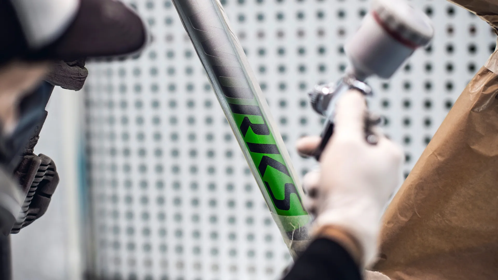 Malowanie ram rowerowych